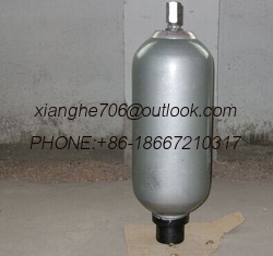 China hydraulic bladder accumulator for cement machines supplier